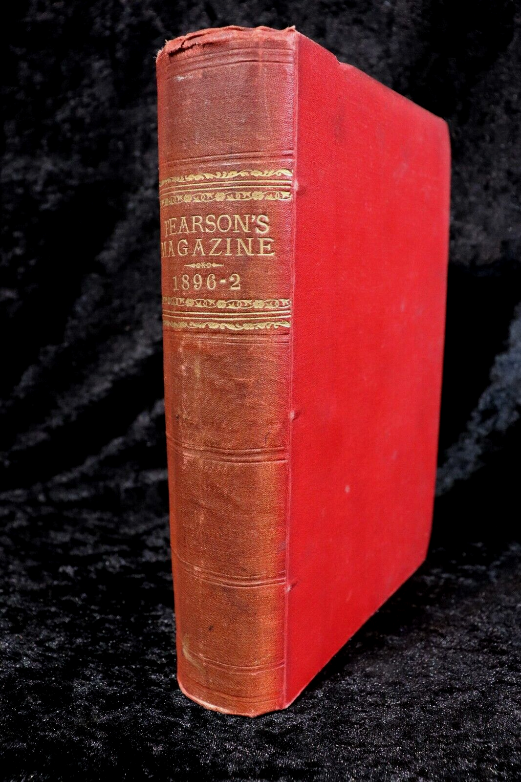 1896 Pearson's Magazine: Rudyard Kipling Antique British Literature Book