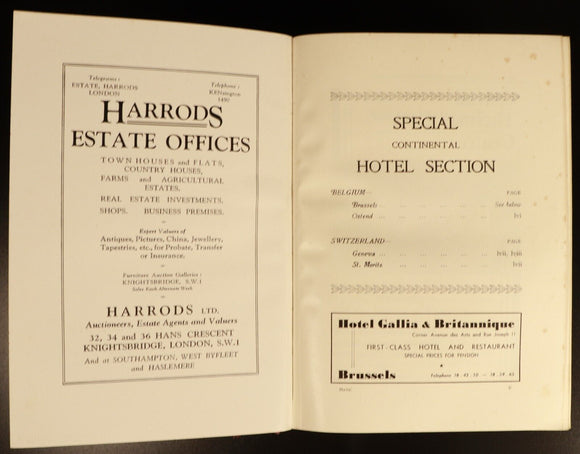 1953 Kellys Handbook Titled Landed Official Classes Antique British History Book