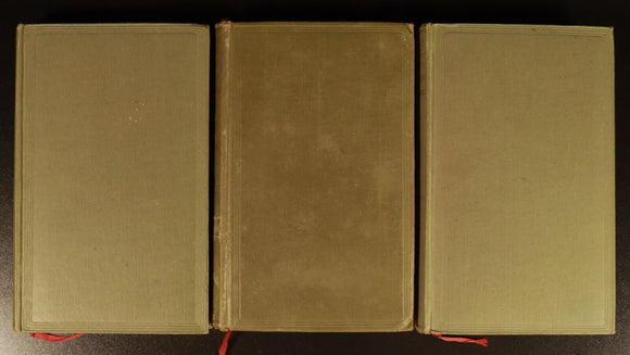 1921 3vol English Prose by W. Peacock Antique British Literature Books Milton