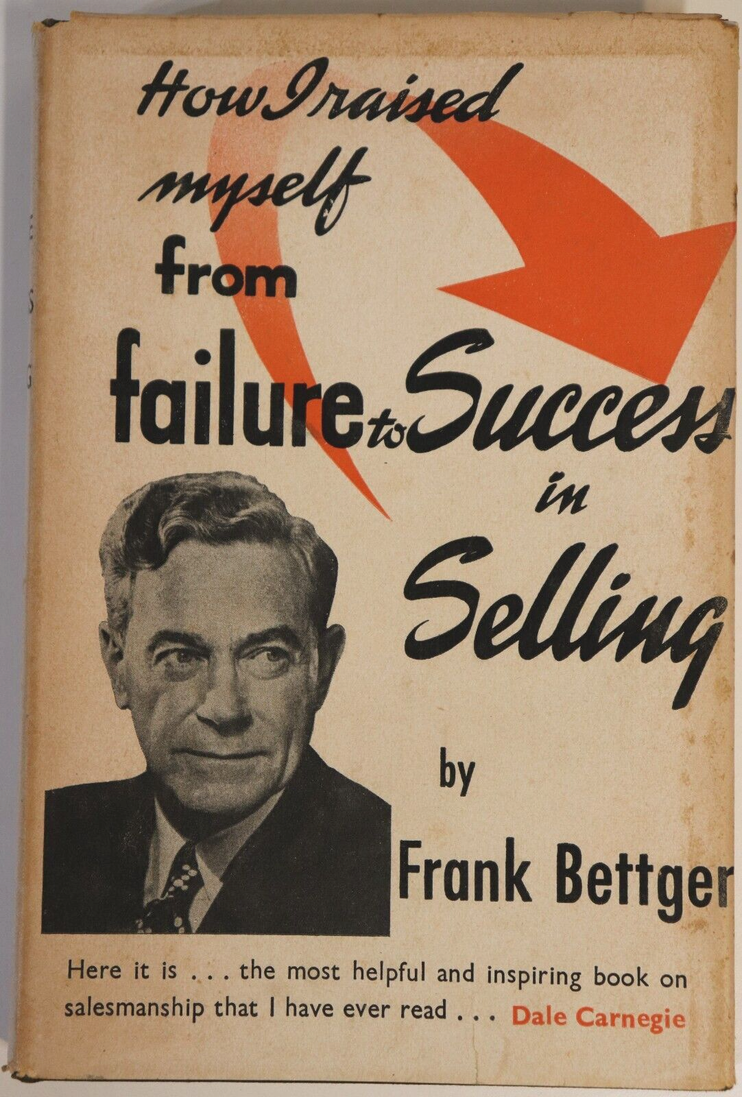 1955 From Failure To Success In Selling Vintage British Sales Training Book