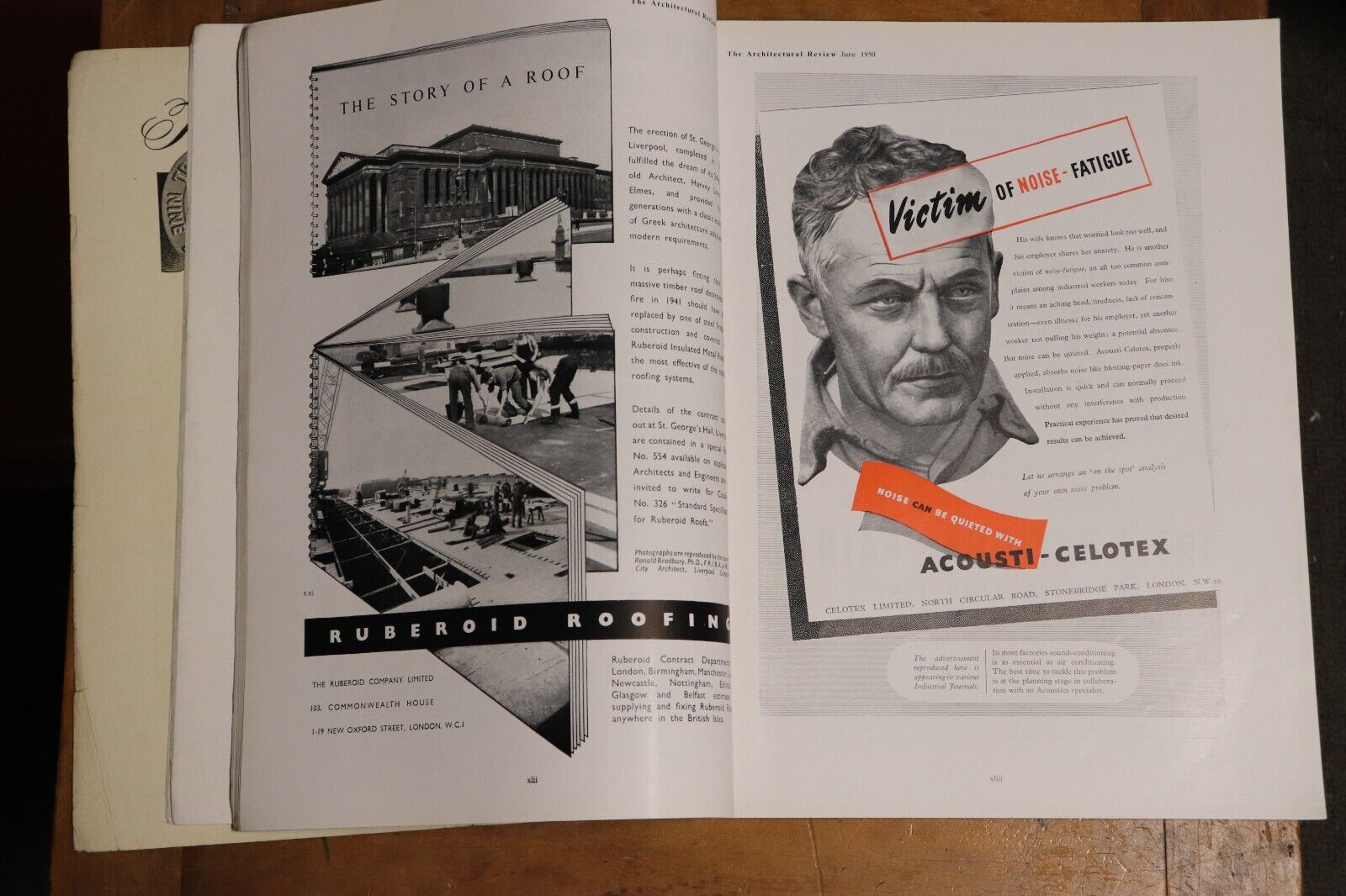 1950 The Architectural Review Magazine Number 642 Architect Reference Book