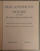 1967 Old American Houses by H&O Williams Vintage American Architecture Book-2