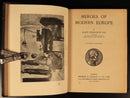 Heroes Of Modern Europe by Alice Birkhead 1923 Antique Leather History Book-5