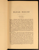 1912 Bleak House by Charles Dickens Antique Fiction Book Gresham V11-8