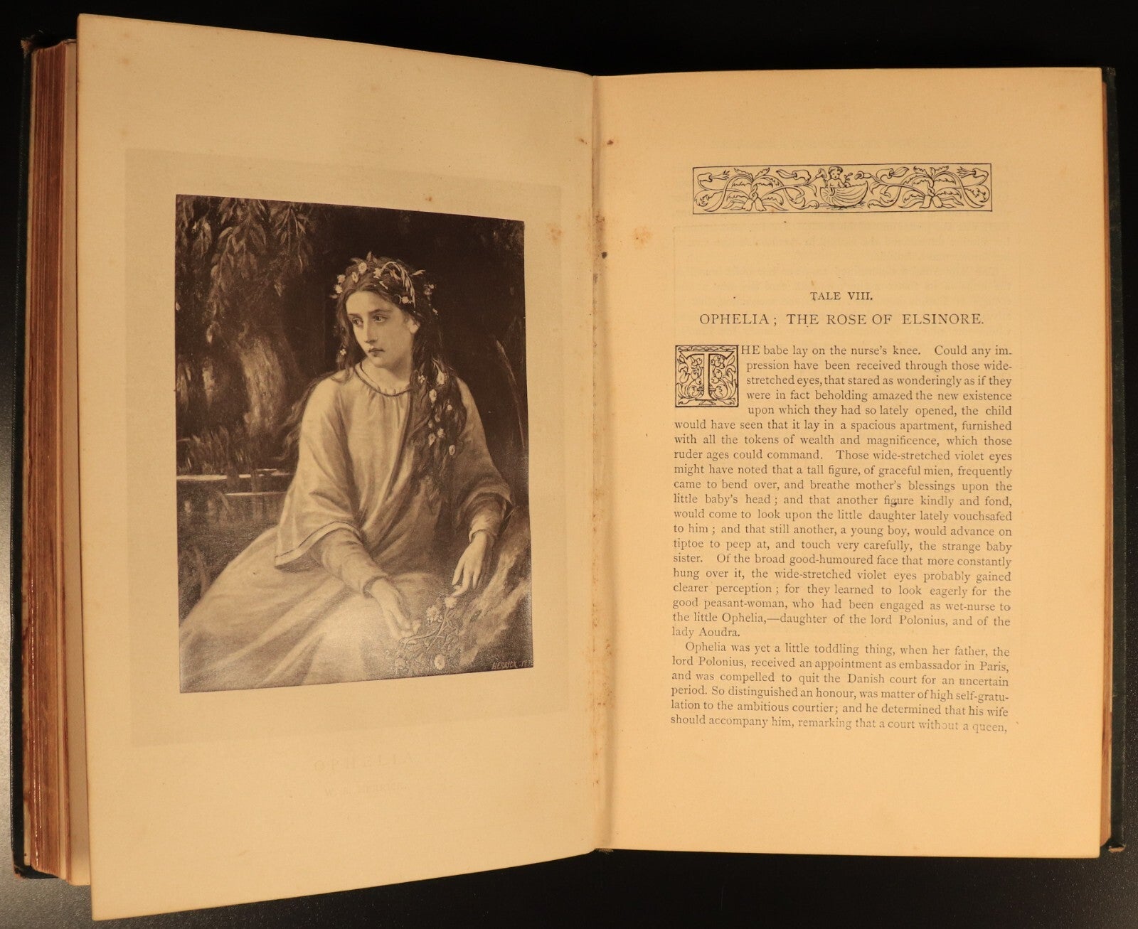 1879 The Girlhood Of Shakespeare's Heroines Mary Cowden Clarke Antique Book