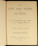 1883 Life & Work Of St Paul by F.W. Farrar Antique Theology Book Illustrated-6