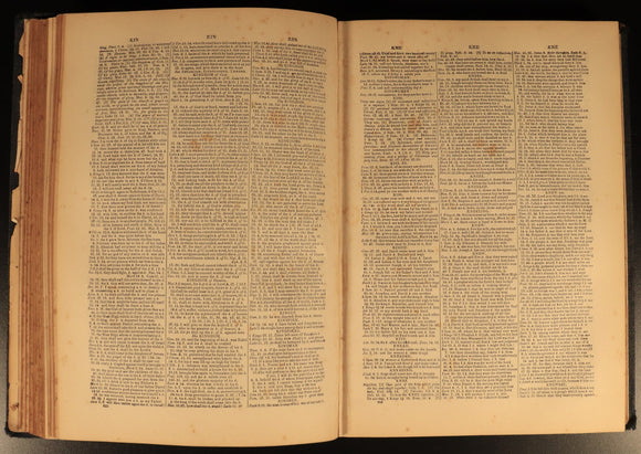 c1880 Cruden's Complete Concordance To Old & New Testament Antique Theology Book