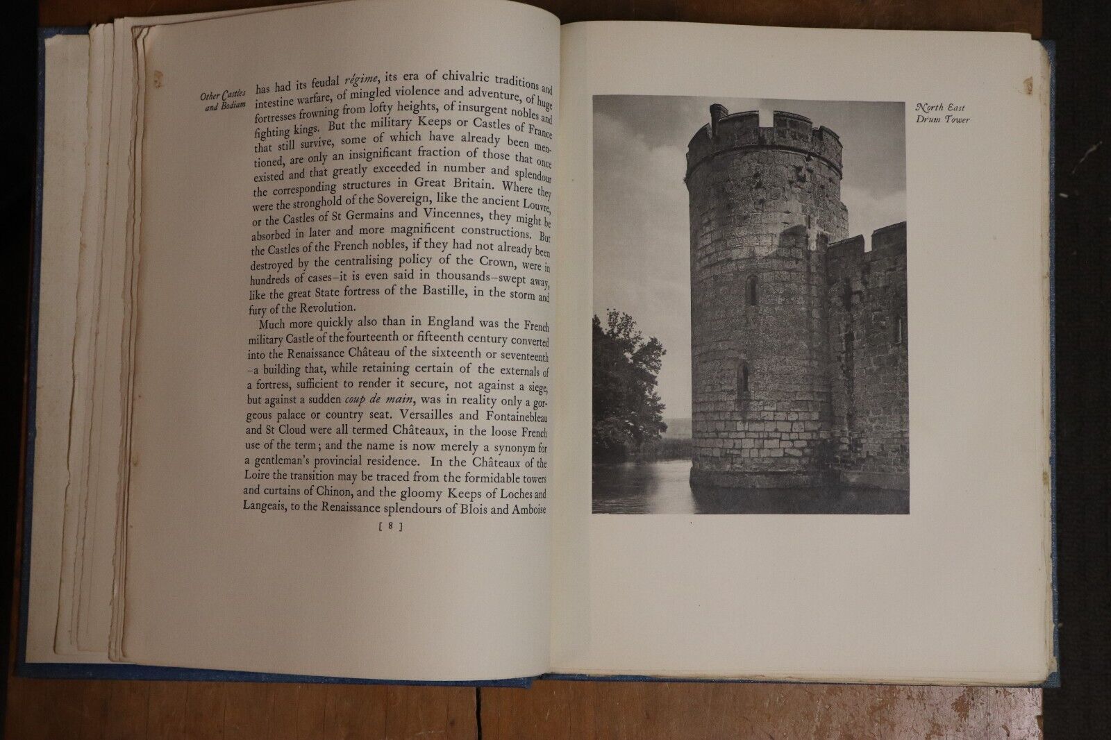 1926 Bodiam Castle: Sussex Marquis of Curzon Antique British Architecture Book