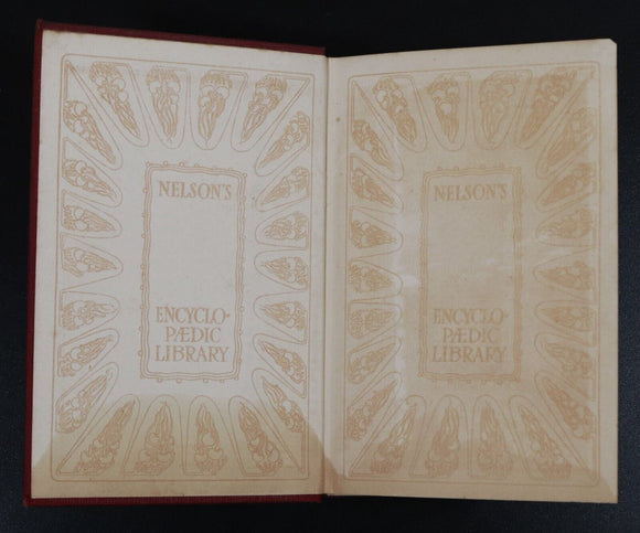 1914Thomas Nelson's Year Book for 1913-14 Antique British History Book w/Map