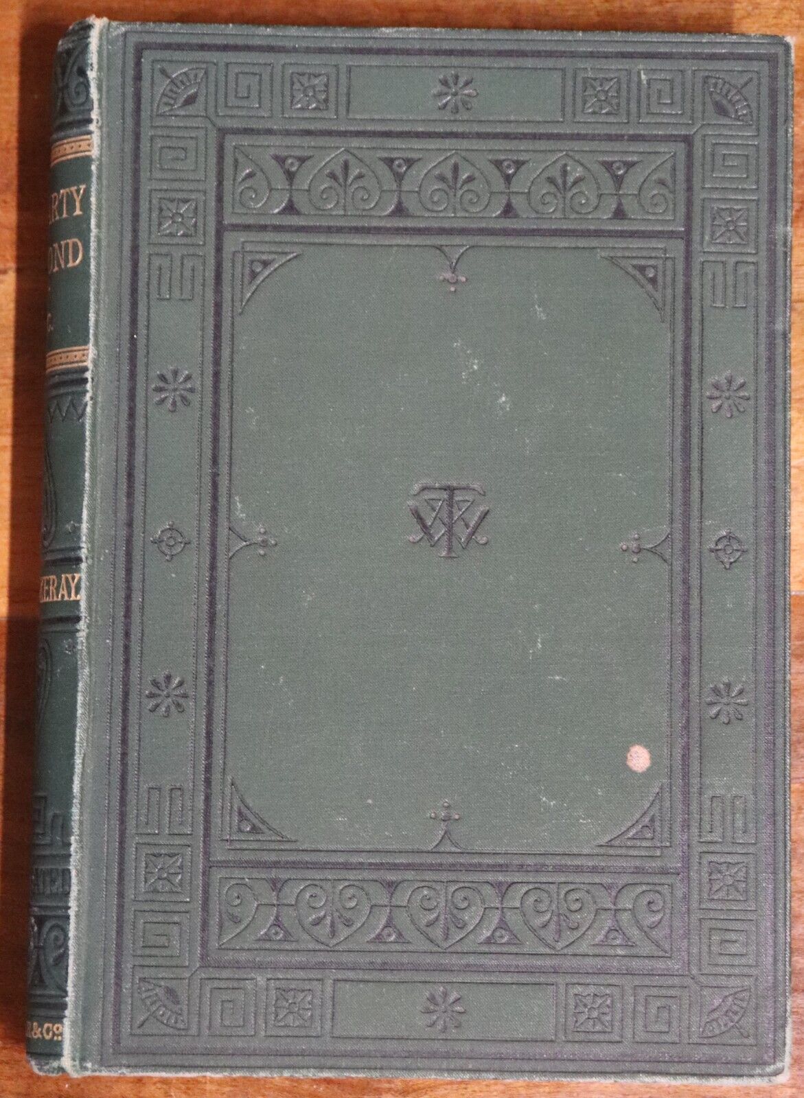 1879 The History Of Samuel Titmarsh by WM Thackeray Antique British Fiction Book