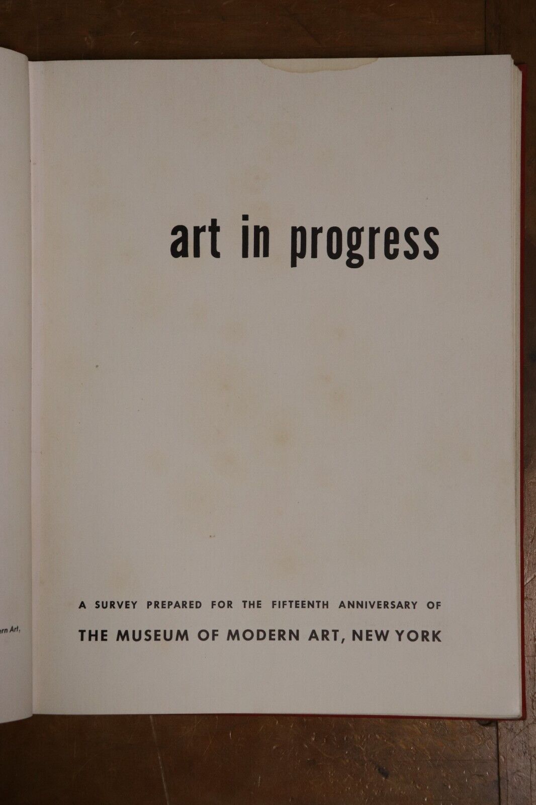 1944 Art In Progress - Museum Of Modern Art New York Vintage American Art Book - 0