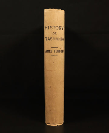 1884 History Of Tasmania From 1642 Antique Australian History Book Aboriginal - 0