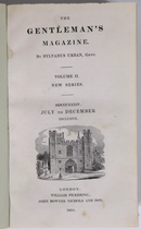The Gentleman's Magazine - 1834 to 1837 - 6 Vol Antiquarian History Book Set-8