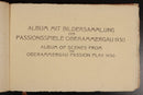 1930 Album Of Scenes From The Oberammergau Passion Play Antique Theatre Book-2