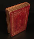 c1850 Poetical Works Of John Milton Paradise Lost Antique Poetry Book Leather-3