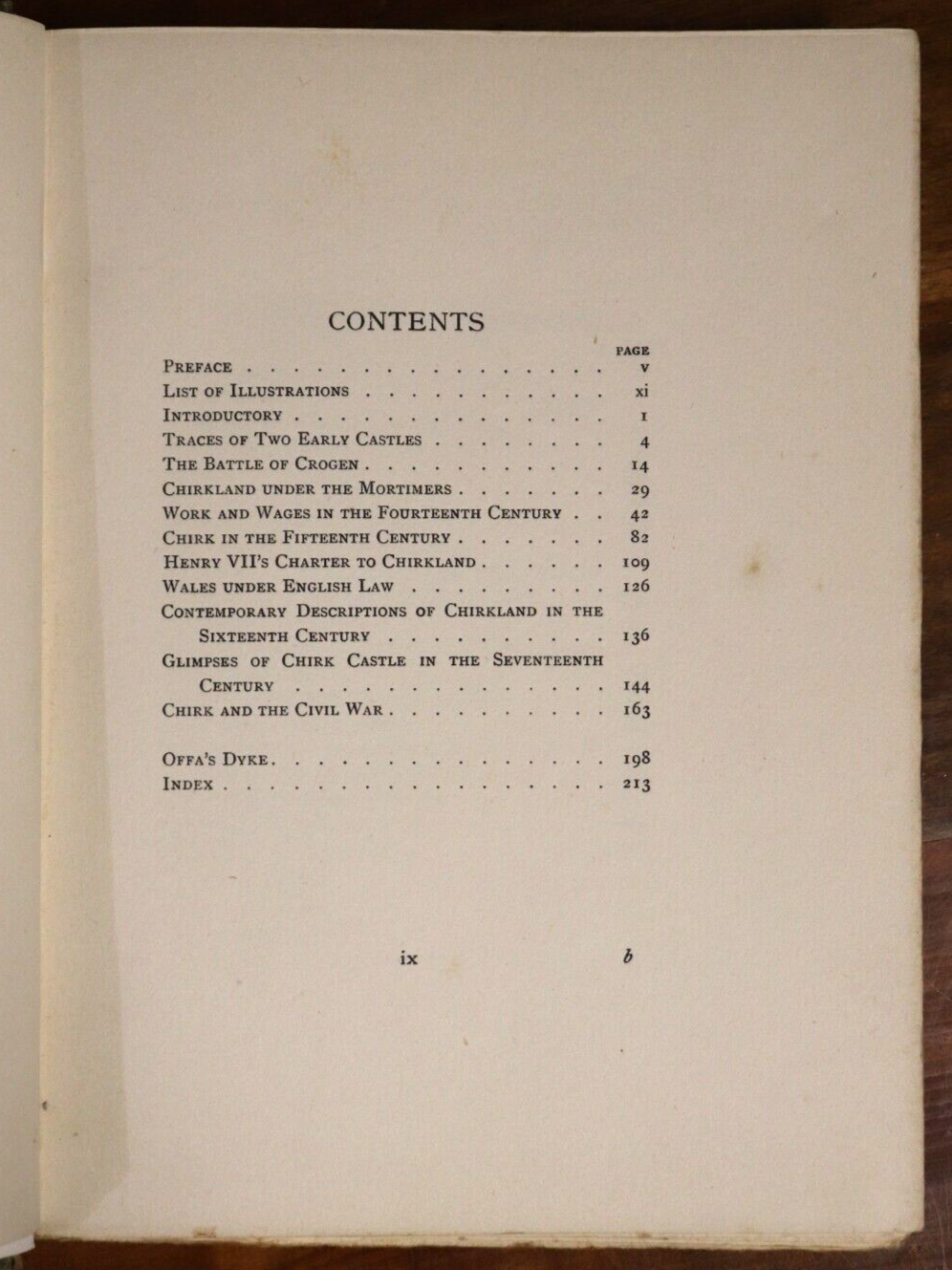 1912 A History Of Chirk Castle & Chirkland 1st Ed. Antique British History Book