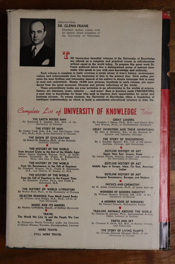 1941 Glories Of Ancient History Antique History Book Crete to Middle Ages