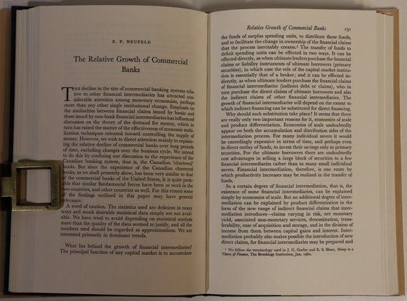 1970 Essays In Money & Banking Vintage British Banking & Finance Book