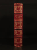 c1850 Poetical Works Of John Milton Paradise Lost Antique Poetry Book Leather-2