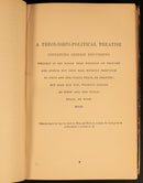 1891 Chief Works Of Benedict De Spinoza Antique British Philosophy Book 2vol-8