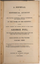 1836 2vol A Journal Of The Life Of George Fox Antiquarian British History Books-2