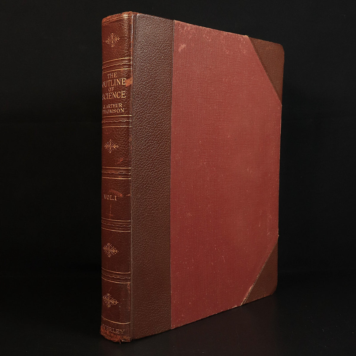 c1928 Outline Of Science J. Arthur Thomson Antique Science Book Charle ...