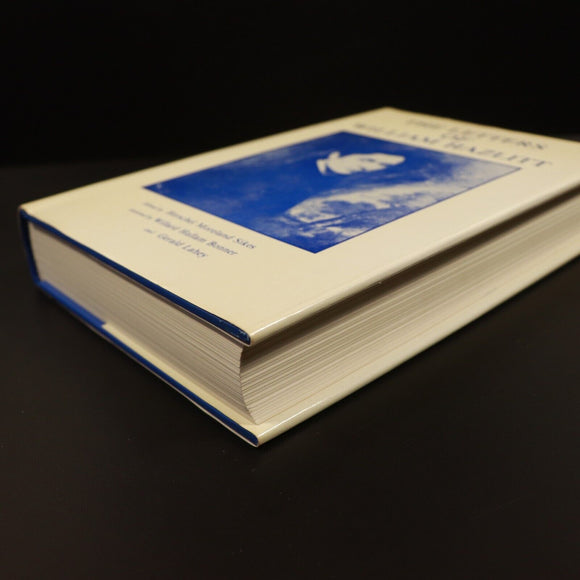 1979 Letters Of William Hazlitt by H. Moreland Sikes British History Book 1st Ed