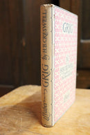 1942 Grig by HB Creswell 1st Edition Antique Architect Fiction Book-7