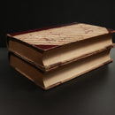 1854 2vol Littell's Living Age Jan - Jun 1854 Antiquarian History Books Plates-2