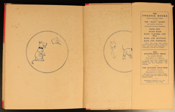 Dog Nelson A.B. by G. Campbell 1938 Antique Maritime Theme Children's Book 1st