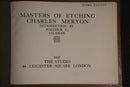 1927 Modern Masters Of Etching: Charles Meryon Antique Art History Book-3