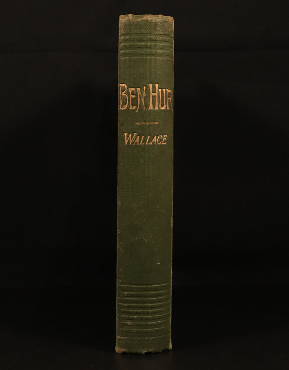 c1900 Ben Hur Tale Of The Christ by Lew Wallace Antique Christian Fiction Book