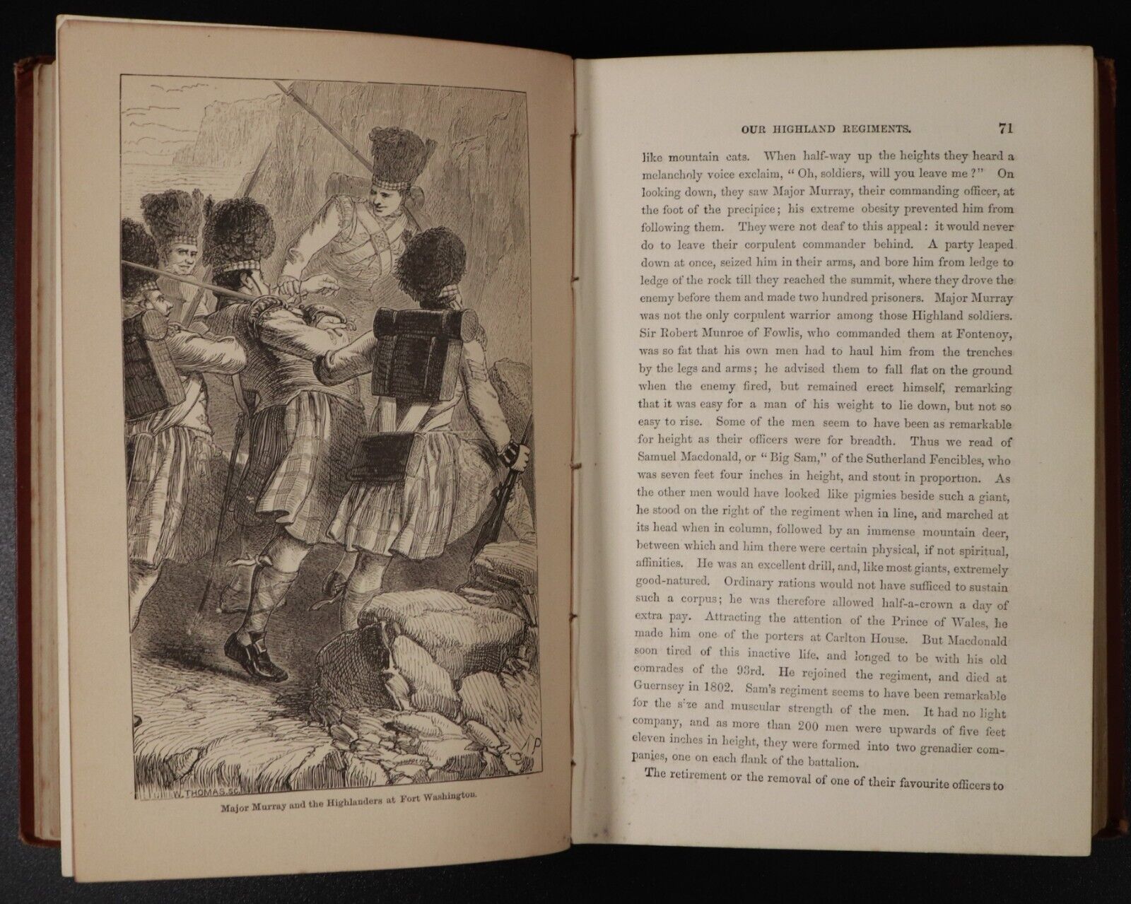 c1880 Brave British Soldiers & The Victoria Cross Antique Children's Book