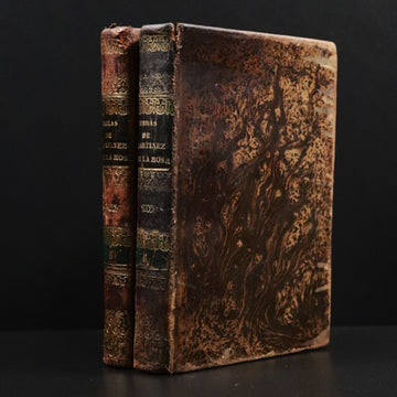 1838 2vol Obras Literarias de D. Francisco Martinez Antique Literature Books