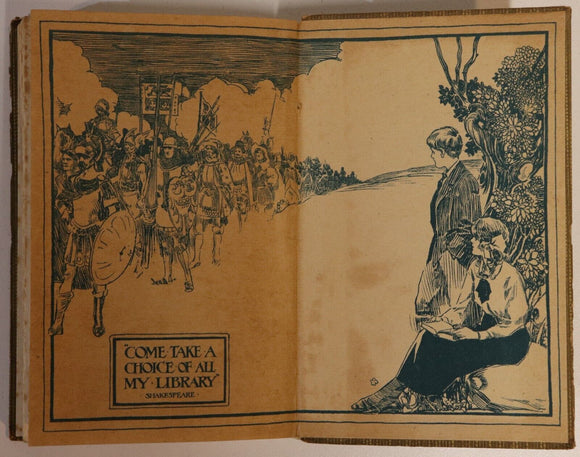 1923 Alice's Adventures In Wonderland by Lewis Carroll Antique Fiction Book