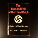 1978 The Rise & Fall Of The Third Reich by W.L. Shirer Military History Book WW2-3