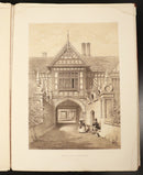 1869 4vol The Mansions Of England In Olden Time Antiquarian Architecture Books-18
