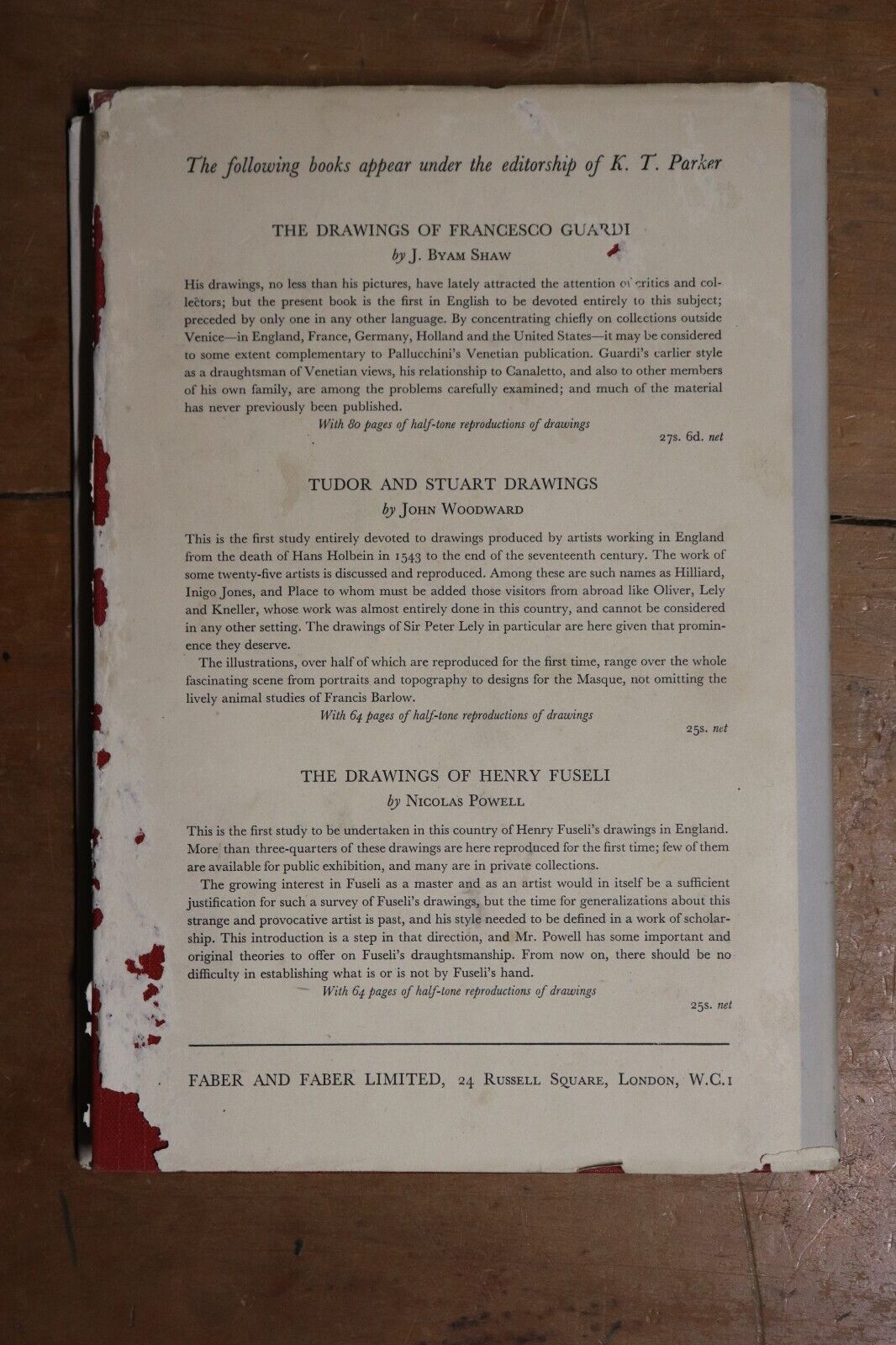 1951 The Drawings Of Richard Wilson by Brinsley Ford Vintage British Art Book