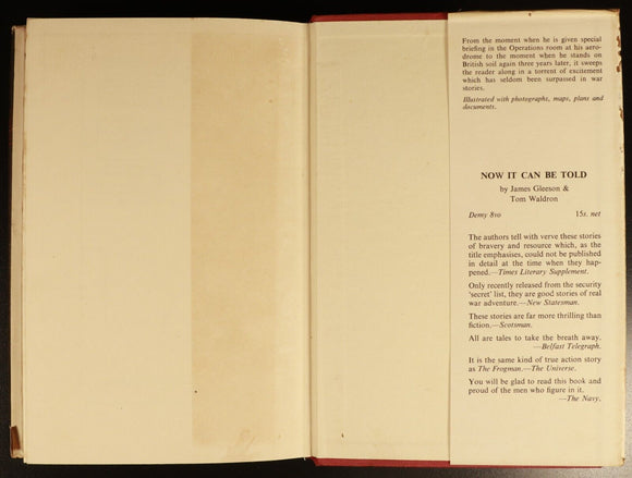 1953 Boldness Be My Friend by Richard Pape British Military R.A.F. History Book