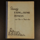 1945 Handy Farm Home Devices How To Make Them Antique Australian Self Help Book-1