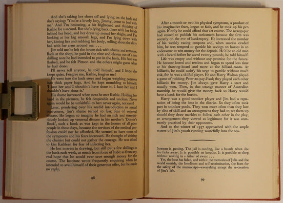 1958 The Four-Legged Lottery by Frank Hardy Australian Fiction Book