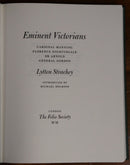 1986 Eminent Victorians Lytton Strachey Folio Society British History Book-3