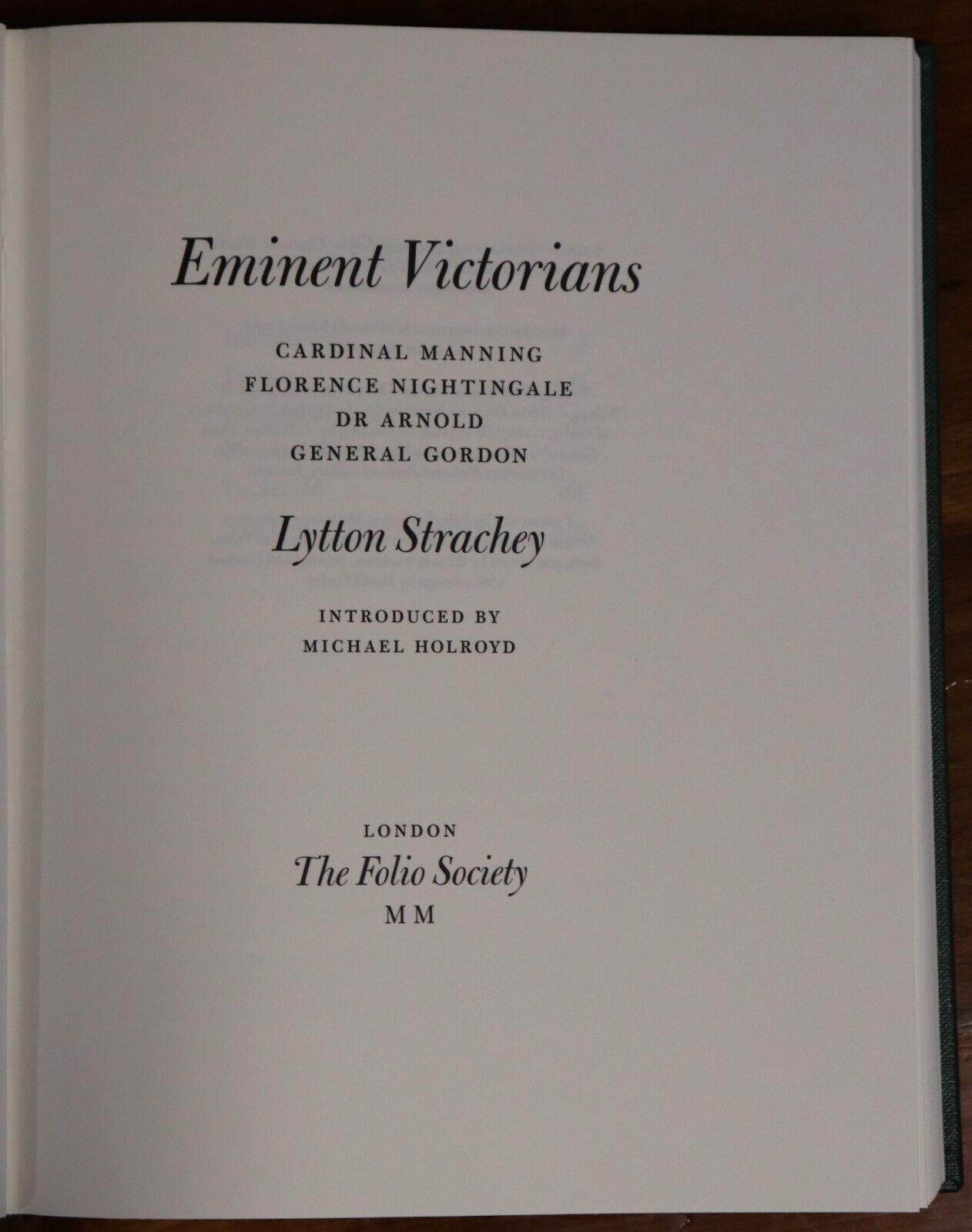 1986 Eminent Victorians Lytton Strachey Folio Society British History Book