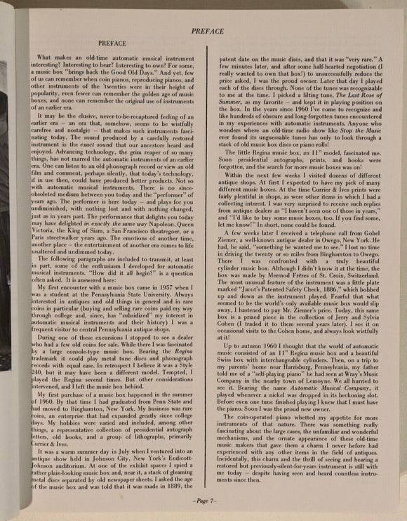 1977 Encyclopedia Of Automatic Musical Instruments Music History Reference Book