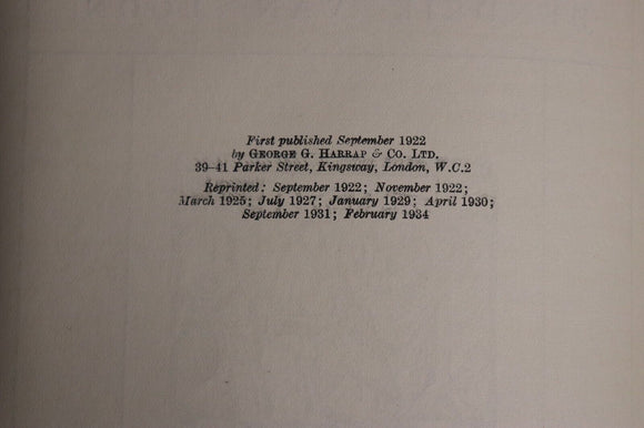 1934 The Story Of Mankind by H Van Loon Antique World History Reference Book