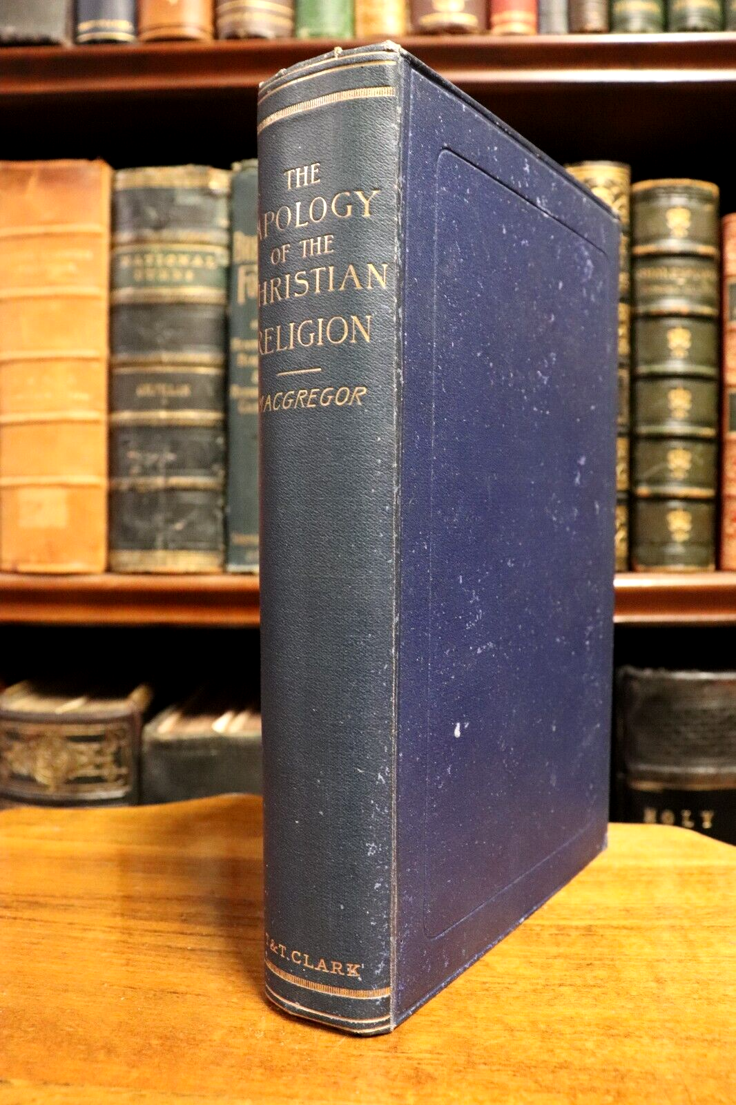 1891 The Apology Of The Christian Religion Antique British Theology Book