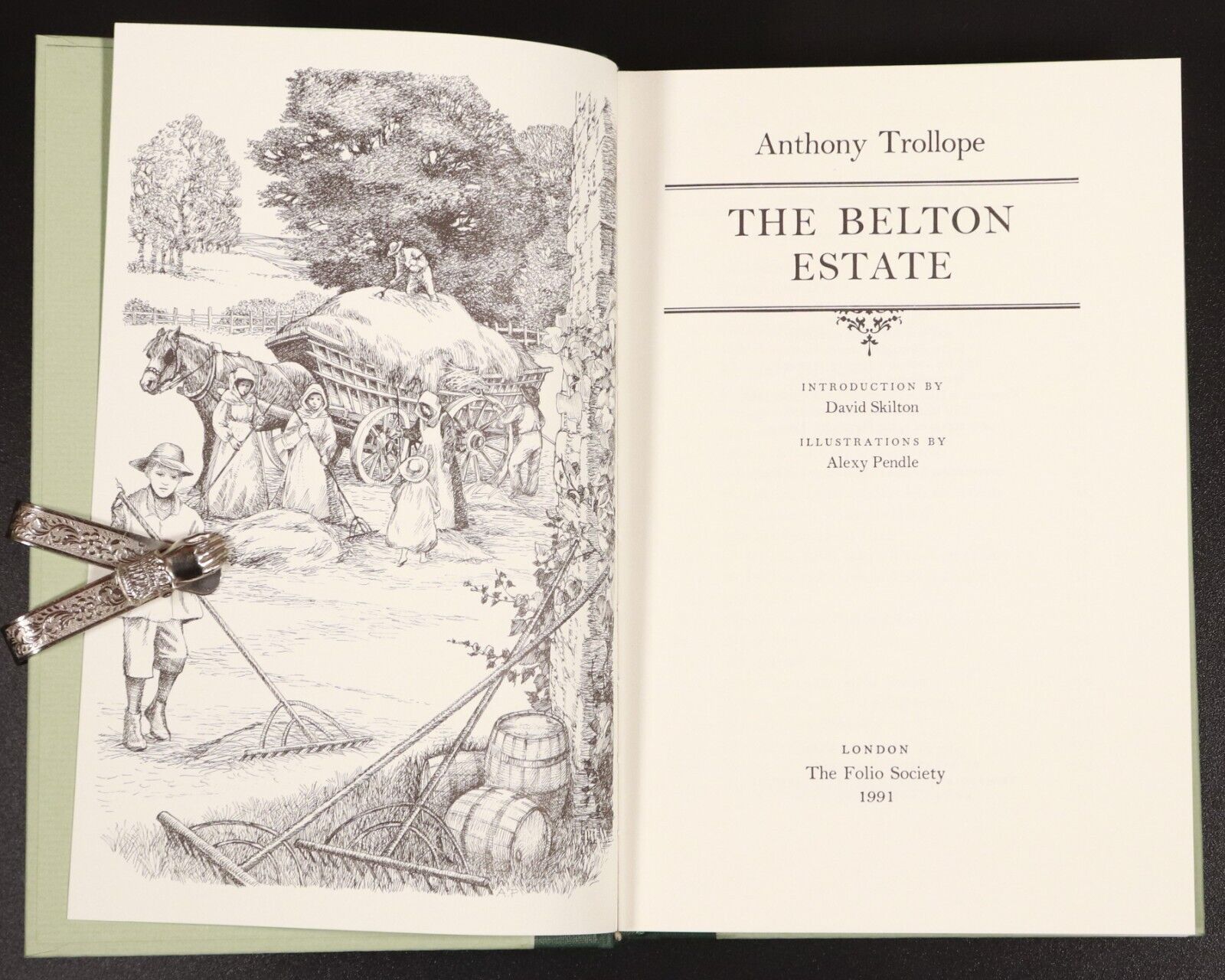 1990 2vol Eustace Diamonds & Belton Estate Anthony Trollope Folio Society Books