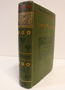 c1900 Tom's Nugget: A Story Of The Goldfields Antique Australian Fiction Book-1