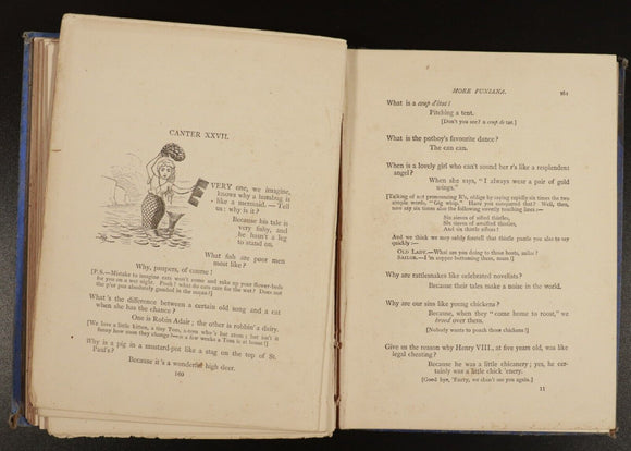 1875 More Puniana by Hugh Rowley Antique British Literature Book