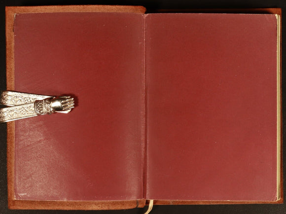 Poems Of Pleasure by Ella Wheeler Wilcox c1915 Antique Poetry Book  Suede Cover